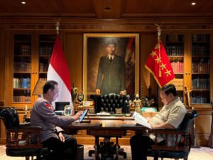 Prabowo Diam-Diam Panggil Kapolri ke Hambalang, Bahas Isu Krusial Nasional hingga Program MBG