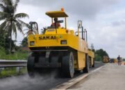 Jelang Libur Panjang, HKA Tuntaskan Pengaspalan Tol Kayu Agung–Palembang untuk Tingkatkan Kenyamanan Pengguna Jalan