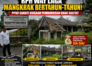 RPH Way Laga Bandar Lampung Mangkrak Bertahun-tahun, PPWI Soroti Dugaan Pemborosan Uang Rakyat