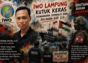 IWO Lampung Kutuk Keras Penahanan Jurnalis dan Relawan GSF 2.0