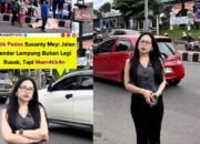Viral Kritik Jalan Rusak Bandar Lampung, Influencer Lampung Soroti Kondisi Underpass Unila