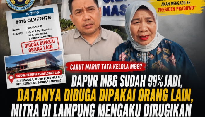 Datangi BGN di Jakarta, Mitra Dapur MBG Asal Lampung Klaim Datanya Dipakai Orang Lain