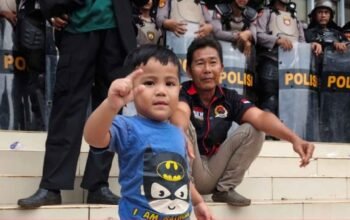 Dari Dalam Kandungan Hingga Balita, Tuhfa Setia Mengikuti Perjuangan Tanah Adat Pesawaran