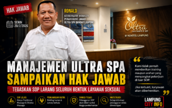 Manajemen Ultra Spa Sampaikan Hak Jawab, Tegaskan SOP Larang Seluruh Bentuk Layanan Seksual