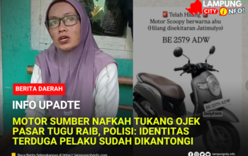 Motor Sumber Nafkah Tukang Ojek Pasar Tugu Raib, Polisi: Identitas Terduga Pelaku Sudah Dikantongi