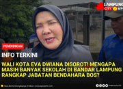 Wali Kota Eva Dwiana Disorot! Mengapa Masih Banyak Sekolah di Bandar Lampung Rangkap Jabatan Bendahara BOS?
