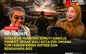 Gunawan Handoko Soroti Kinerja Pemkot, Desak Wali Kota Eva Dwiana Tuntaskan Krisis Kepsek dan Bendahara BOS
