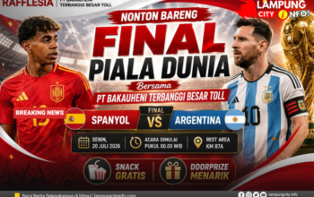 Nobar Final Piala Dunia 2026 di Rest Area KM 87A, PT BTB Hadirkan Hiburan Gratis Sekaligus Dongkrak UMKM Lokal