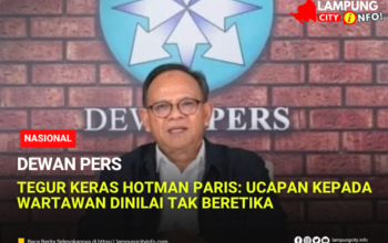 Dewan Pers Tegur Keras Hotman Paris: Ucapan kepada Wartawan Dinilai Tak Beretika