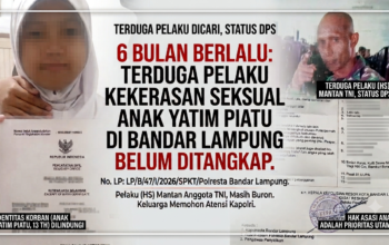 Enam Bulan Berlalu, Terduga Pelaku Dugaan Kekerasan Seksual terhadap Anak Belum Ditangkap, Keluarga Korban Minta Atensi Kapolri