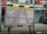 Rp21,7 Miliar Dipakai Bangun Proyek Trotoar Sultan Agung, Dinas PU Bandar Lampung Ditagih Transparansi