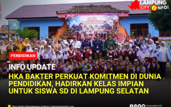 HKA Bakter Perkuat Komitmen di Dunia Pendidikan, Hadirkan Kelas Impian untuk Siswa SD di Lampung Selatan