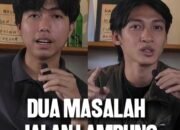 Dua Pemuda Asal Lampung Buka Suara soal Jalan Lampung: “Dua Akar Masalah Ini Belum Terjawab”