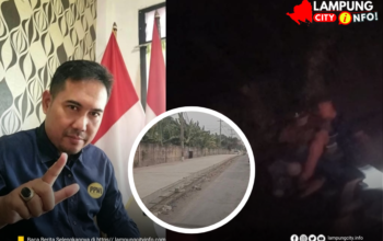 Pengendara Terjatuh di Proyek R.E. Martadinata, PPWI Lampung Desak Gubernur Bertanggung Jawab