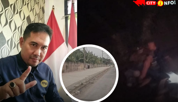 Pengendara Terjatuh di Proyek R.E. Martadinata, PPWI Lampung Desak Gubernur Bertanggung Jawab