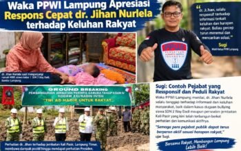 Waka PPWI Lampung Apresiasi Respons Cepat dr. Jihan Nurlela terhadap Keluhan Masyarakat