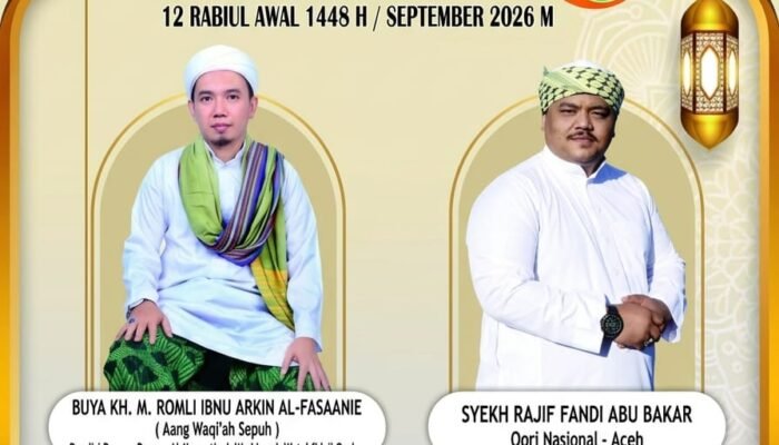 Maulid Nabi Muhammad SAW Digelar di Keteguhan, Hadirkan Buya Romli Ibnu Arkin dan Syekh Rajif Fandi