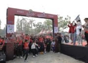 Semen Baturaja Perkuat Kemitraan Pelanggan Lewat Gerak Sehat di Pringsewu